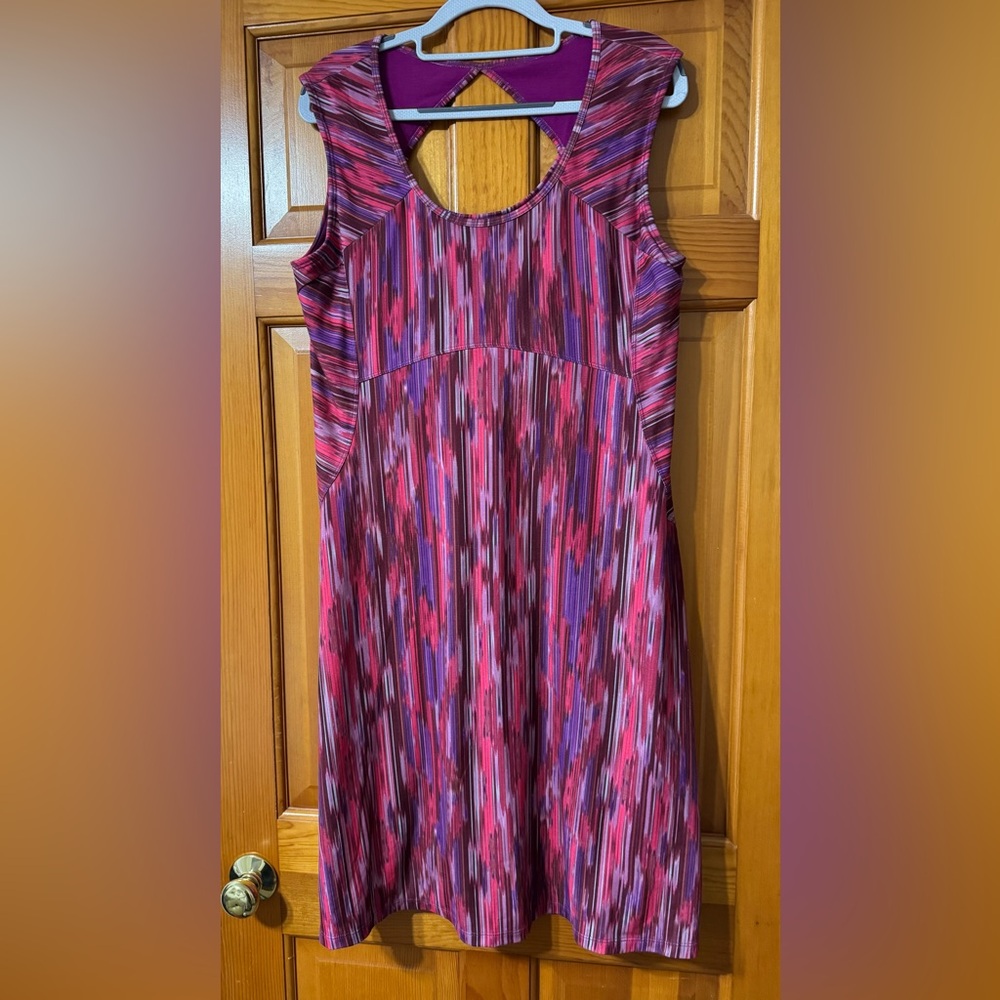 Prana Dress Magenta Size Large